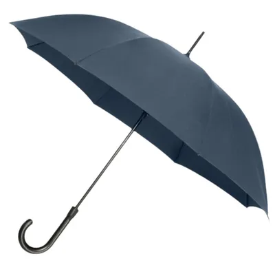 Produktbild von IMPLIVA GA-318-8048, Regenschirm, Rund, Blau, Fiberglas, Polyester, ABS