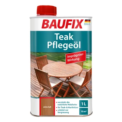 Produktbild von BAUFIX Teak-Pflegeöl eiche hell