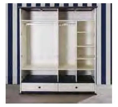 Produktbild von Kleiderschrank Schrank Jugendzimmer Möbel Design Jugend Schlafzimmer Weiß Neu