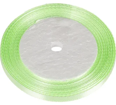 Immagine prodotto di Nastro di raso, 6 mm di larghezza, 22,5 metri di lunghezza, colore verde