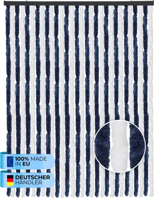 Obrázok produktu pre Fleecová záclona 56x185cm - 140x220cm - Ebay Škvrnitá čierna - sivá - biela-140x220 cm