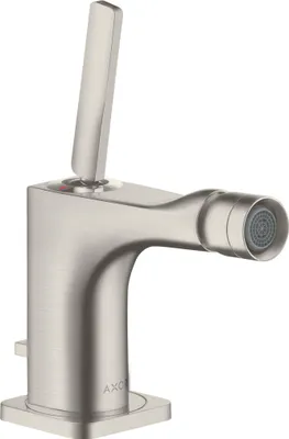 Immagine prodotto di hansgrohe AXOR Citterio E Mitigeur monocommande de bidet avec garniture de vidage, 36120800, 36120800