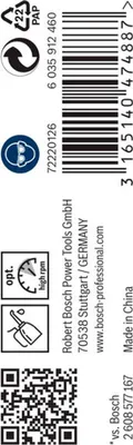 Immagine prodotto di Trapano per metallo HSS-G, standard 3,7 x 39 x 70 mm