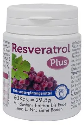 Zdjęcie produktu dla Resveratrol plus kapsułki 60 kapsułek