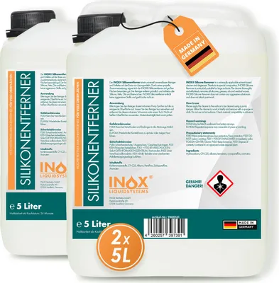 Produktbild von INOX® Silikonentferner 2x5L - Entfetter Silikon Reiniger Wachsentferner Autolack