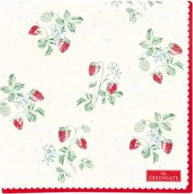 Produktbild von Napkin Berry white