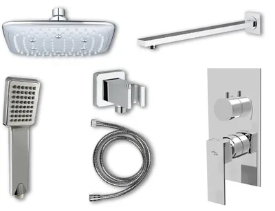 Obrázok produktu pre Sprchový set: podomietková batéria DOCKS + sprchové príslušenstvo