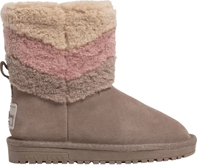 Image de Pepe Jeans Diss Fur G - Cedar Wood, cuir marron/synthétique : 37 : Taille standard : 37 Largeur : standard
