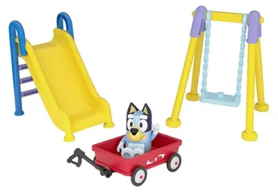 Obrázok produktu pre BLUEY Bluey Mini Leikkisetti, leikkikenttä ja hahmo