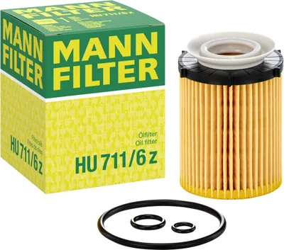 Produktbild von Ölfilter MANN-FILTER HU 711/6 z Filtereinsatz passend für MERCEDES-BENZ C-Klasse Limousine (W204) C-Klasse T-modell (S204) C-Klasse T-modell (S205)