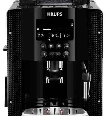 Produktbild von Krups EA8150, Espressomaschine, 1,7 l, Kaffeebohnen, Eingebautes Mahlwerk, 1450 W, Schwarz