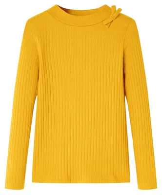 Produktbild von vidaXL Kinder-Langarmshirt Ocker 92