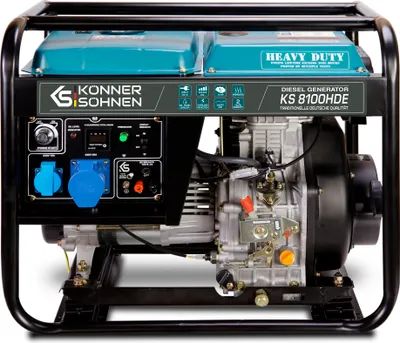 Produktbild von KS 8100HDE Stromerzeuger Strom generator Diesel Notstromaggregat 6.5kW
