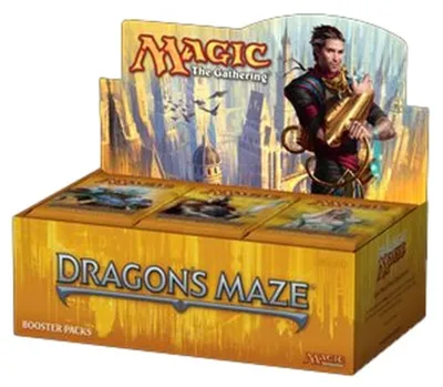Obrázek produktu pro Magic: The Gathering, sada boosterů "Dragons Maze", verze pro japonský trh