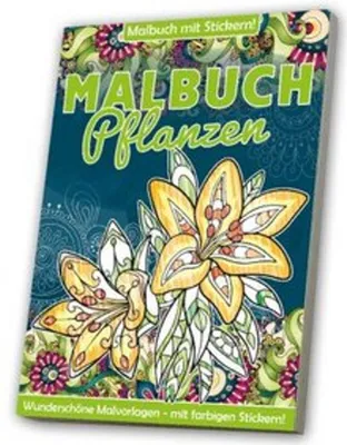 Produktbild von Malbuch: Erwachsene - Pflanzenwelt