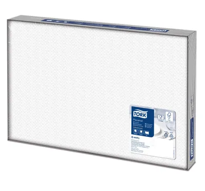 Zdjęcie produktu dla Tork - Podkładka 42x27cm 500 sztuk Biała 474538 | Chwyć 500 sztuk