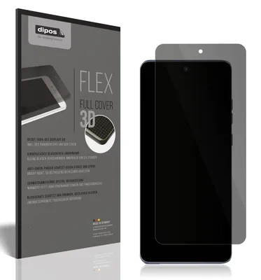 Produktbild von Full Cover Privacy Blickschutzfolie für Motorola Edge 60 Pro Folie Anti-Shock