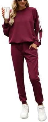 Immagine prodotto di Irevial Damen: Completo da jogging, tuta da allenamento, set, abbigliamento sportivo