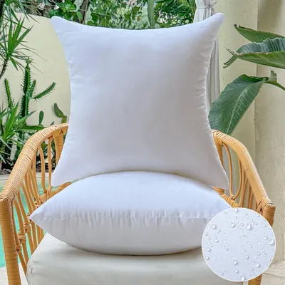 Obrázok produktu pre Sada dvoch vonkajších vankúšov, 55 x 55 cm, vodeodolných