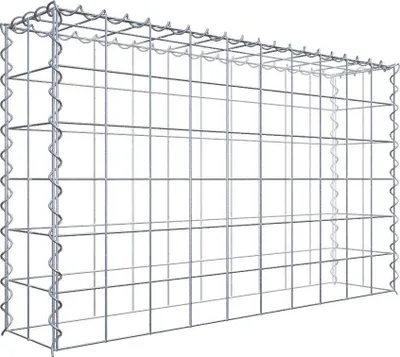 Obrázek produktu pro Přídavný gabion typ 3 100 cm x 60 cm x 20 cm (D x V x H), velikost ok 10 cm x 10 cm, spirála