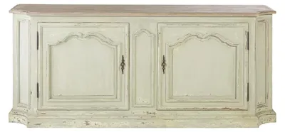 Image de SIGNATURE - Buffet en pin massif patiné L195 cm - JOSEPHINE