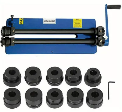 Produktbild von Blechbiegemaschine - Metallbieger - Biegevorrichtung - Handbieger - Rollbiegemaschine - Kapazität: 460 mm