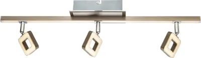 Produktbild von Globo Salloa LED Strahler Chrom Nickel matt, 1xLED; 56112-3