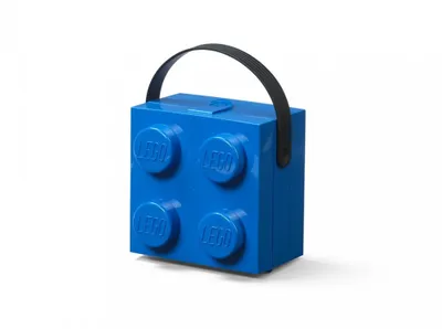 Produktbild von Room Copenhagen 40240002, Brotkoffer, Kind, Blau, Polypropylen (PP), Silikon, Einfarbig, Quadratisch