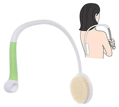 Zdjęcie produktu dla Szczotka do ciała ergonomiczna długi uchwyt miękka dla seniora