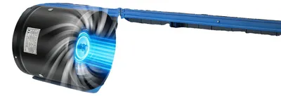 Immagine prodotto di Ventilatore di aspirazione, tensione 220V, potenza 40W, portata d'aria 353 CFM, velocità 2800 giri/min, forma circolare