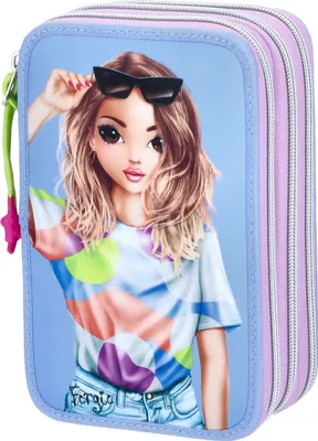 Produktbild von DEPESCHE Top Model 3 Fach Federtasche 0