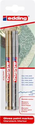 Productafbeelding van Edding 780, goud, zilver, multicolor, 0,8 mm, 1 stuk