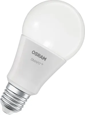 Zdjęcie produktu dla OSRAM SMART+ MATTER Classic shapes Tunable white w kształcie litery A, żarówka LED, matowa, 14 W, 1521 lm, od 2700 do 6500 K, Matter, kompatybilna z inteligentnymi głośnikami, z funkcją ściemniania