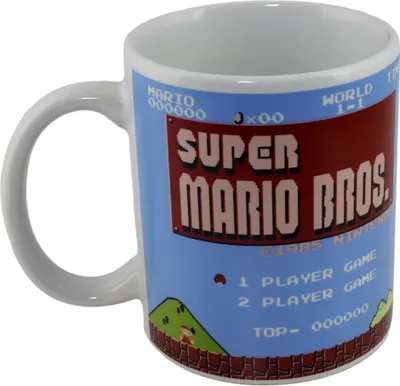 Produktbild von PYRAMID Super Mario, Einzelbild, 0,315 l, Blau, Weiß, Universal, 1 Stück(e)
