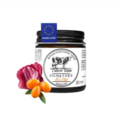 Zdjęcie produktu dla SIGNATURE Glow Beef Tallow Balm mit Antioxidantien - Balsam z ubitym łojem wołowym o działaniu rozświetlającym - 30 ml