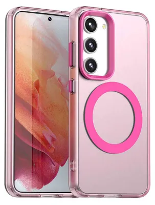 Produktbild von Techsuit - CandyCase MagSafe-Schutzhülle für Samsung Galaxy S23 – rosa