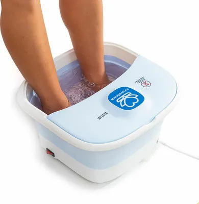 Immagine prodotto di Pediluvio pieghevole con rulli e idromassaggio Footopy InnovaGoods