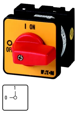Produktbild von Nockenschalter In=20A P=6,5 kW T0-2-1/E-RT