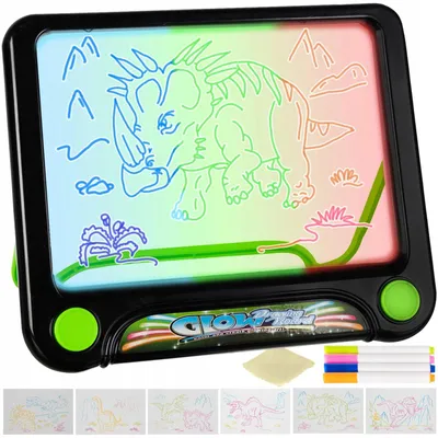 Obrázek produktu pro Kruzzel 16949 Kreslící tabulka s dinosaury