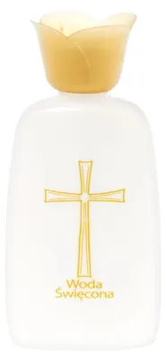 Produktbild von Weihwasserflasche aus Kunststoff 10,5 cm