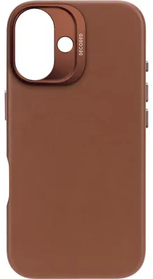 Produktbild von Decoded Leather Backcover iPhone 16 Tan