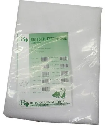 Produktbild von BETTSCHUTZEINLAGE Folie Frottee 100x200 cm