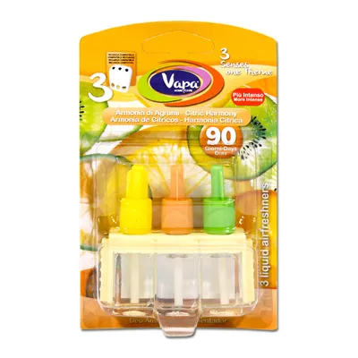 Produktbild von Vapa 3Sense Nachfüllflakon Citrus Harmony für Febreze 3Volution Duftstecker, 20 ml