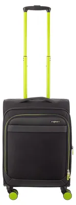 Produktbild von Franky Koffer Gr. S Reisegepäck T27-F Spinner 55er mit Dehnfalte black/neongreen