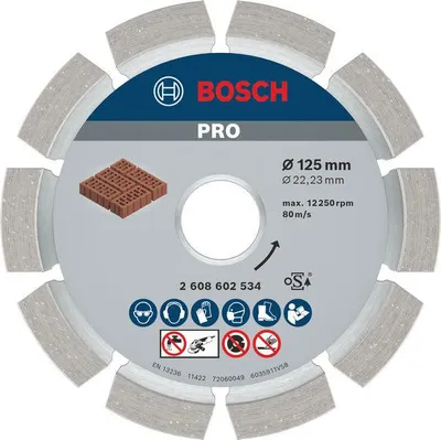 Produktbild von PRO Mortar Diamanttrennscheibe, 125 x 22,23 mm