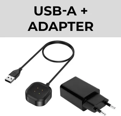 Produktbild von Strap-it Ladegerät/Ladekabel geeignet für Fitbit Versa 3 / Versa 4 / Fitbit Sense / Sense 2
