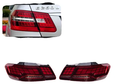 Zdjęcie produktu dla Zestaw tylnych świateł, oświetlenie LED, pasuje do Mercedes-Benz W212 Klasy E, 2009–2012