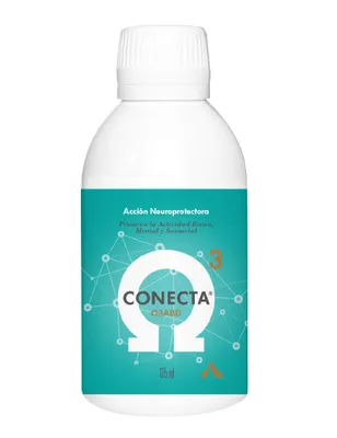 Imagen del producto de CONECTA® O3ABD: Suplemento alimenticio de omega-3 de alta disponibilidad para perros y gatos, 135 ml