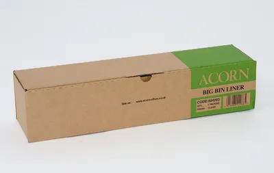 Müllbeutel für Recycling, 160 Liter, 50 Stück, weiß