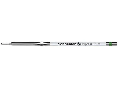 Image de Schneider 7514 Kugelschreibermine Express 75 - M, grün (dokumentenecht)